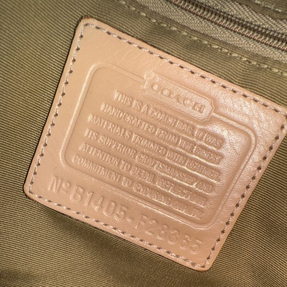 Coach PEYTON SIGNATURE ZIP TOP TOTE B1405-F28365 - Picture 13 of 14